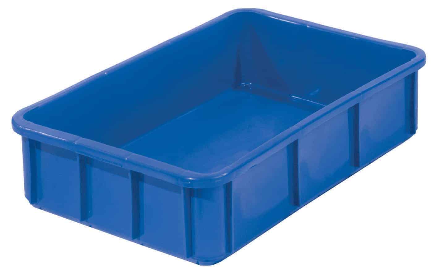 31L solid flat container